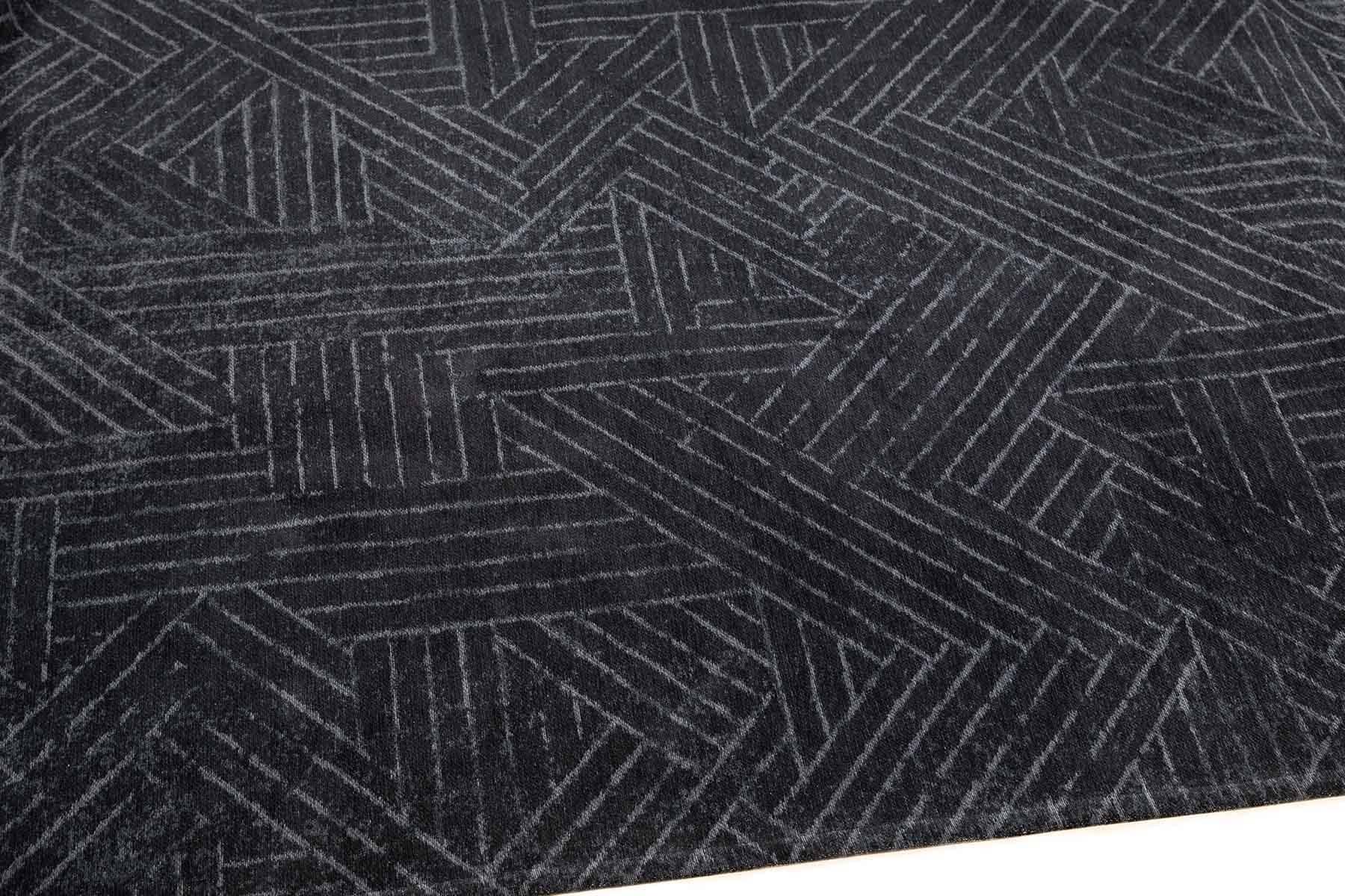 Moderner Teppich FARO CHARCOAL - Waschbarer Teppich – Bild 3